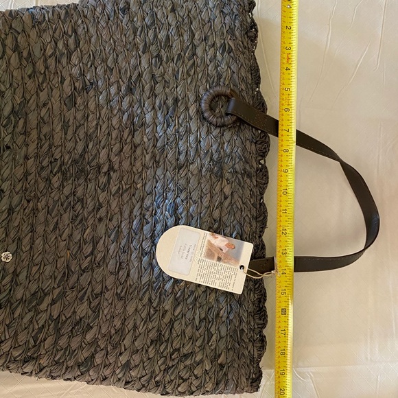 Great Bag, Black Straw bag, Brand New - Picture 5 of 6
